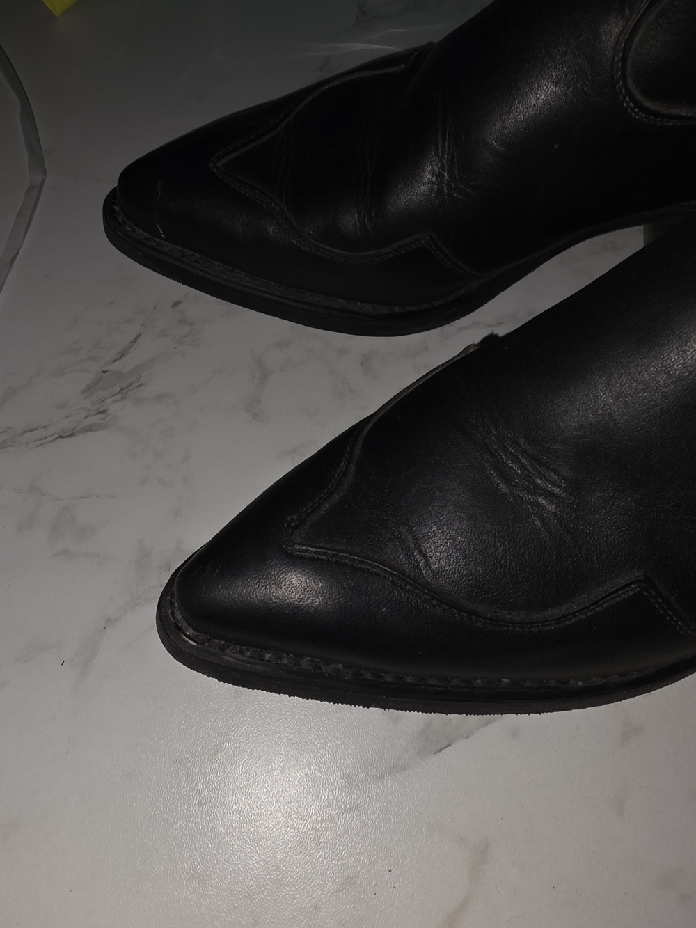 Harley-Davidson Black Leather Women's Western Boots with Concho Accent - Picture 15 of 16